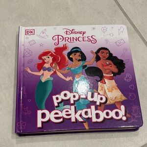 Disney Princess Pop-Up Peekaboo Book - Red, Blue, Purple